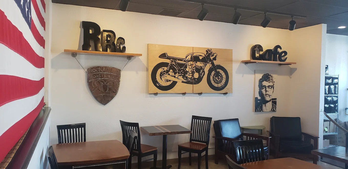 Inside Rockabilly Roasting Co. in Kennewick, WA